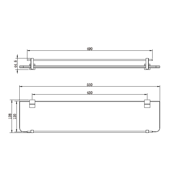 Lux Glass Shelf - Image 2