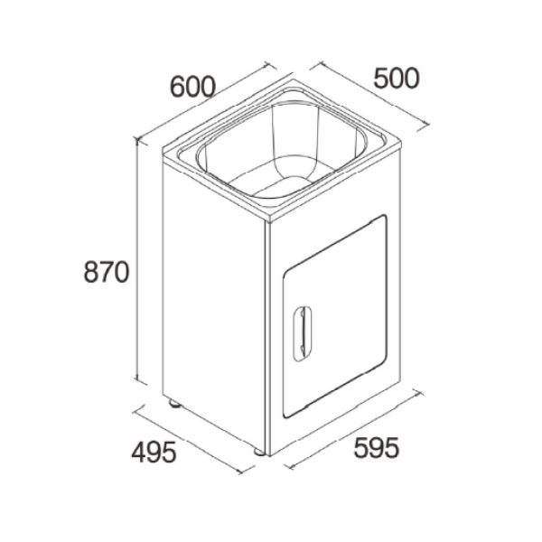 Laundry Tub 45L - Image 2