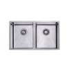 Double Bowl Stainless Steel Sink 26L+26L