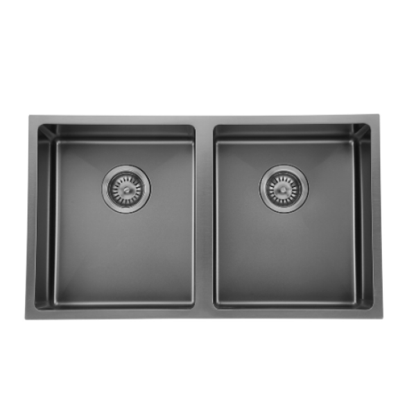 Coloured Double Bowl Sink 26L+26L - Image 3