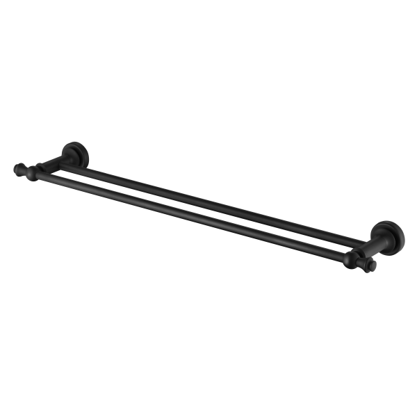 Medoc Double Towel Rail 600mm - Image 3