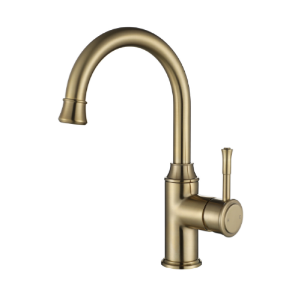 Montpellier Gooseneck High Rise Basin Mixer - Image 5