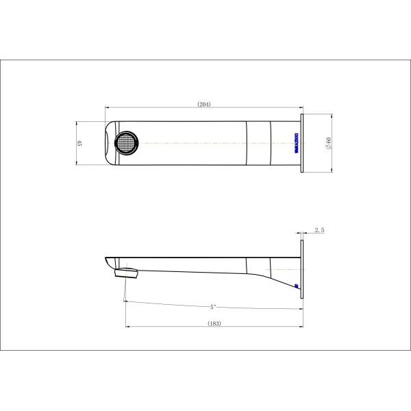 Nova Bath Spout - Image 3