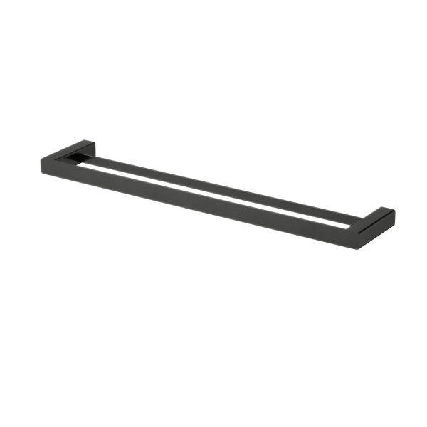 Nova Double Towel Rail 600mm - Image 3