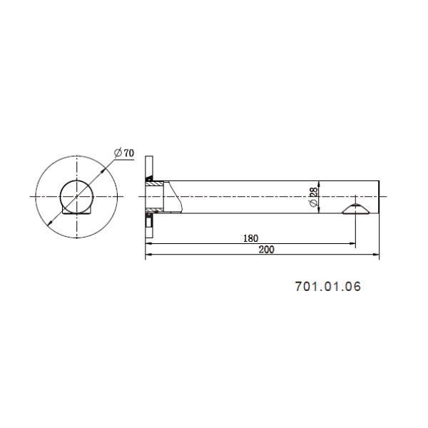 Star Bath Spout - Image 2