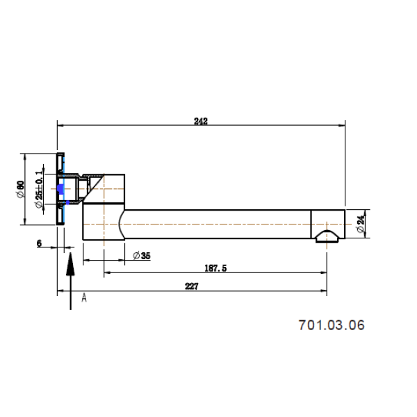 Star Swivel Bath Spout - Image 2