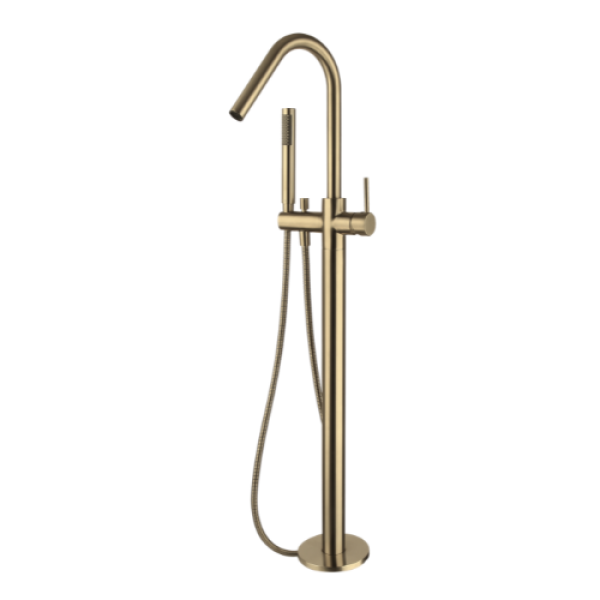 Star Freestanding Bath Mixer With Hand Shower - Image 6