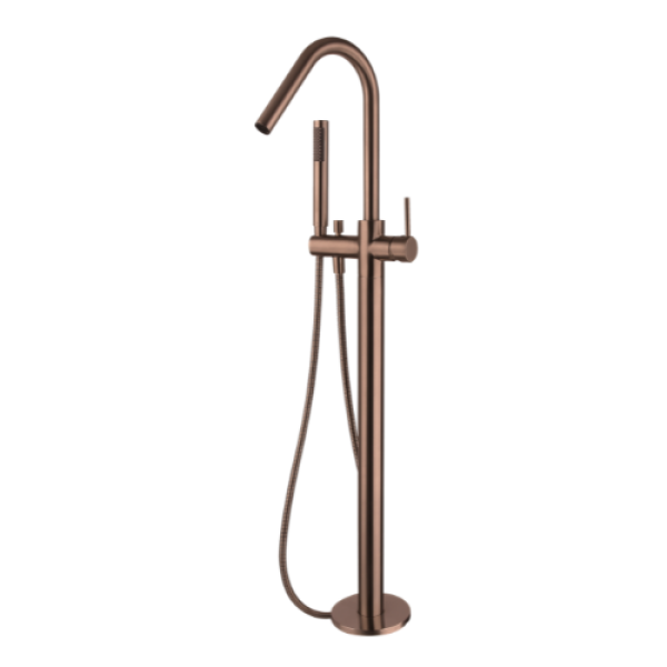 Star Freestanding Bath Mixer With Hand Shower - Image 8