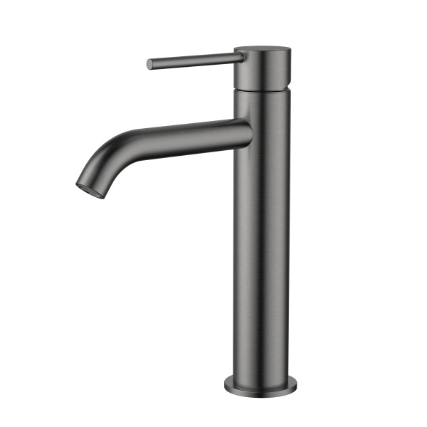 Star Mini Mid-Rise Basin Mixer Curved Spout - Image 4