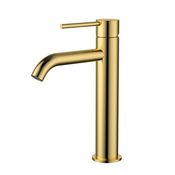 Star Mini Mid-Rise Basin Mixer Curved Spout - Image 7