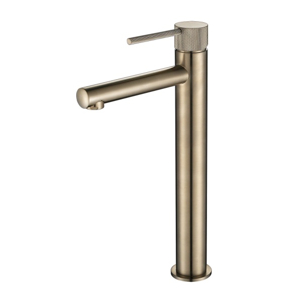 Star Mini High Rise Basin Mixer With Knurled Handle - Image 4