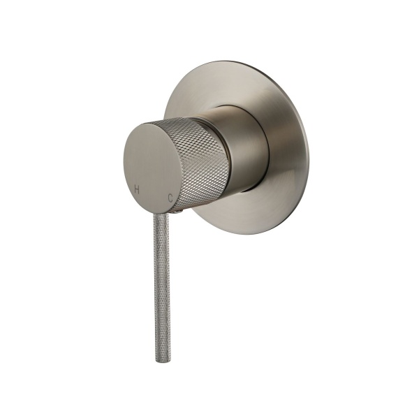 Star Mini Shower Mixer With Knurled Handle - Image 4