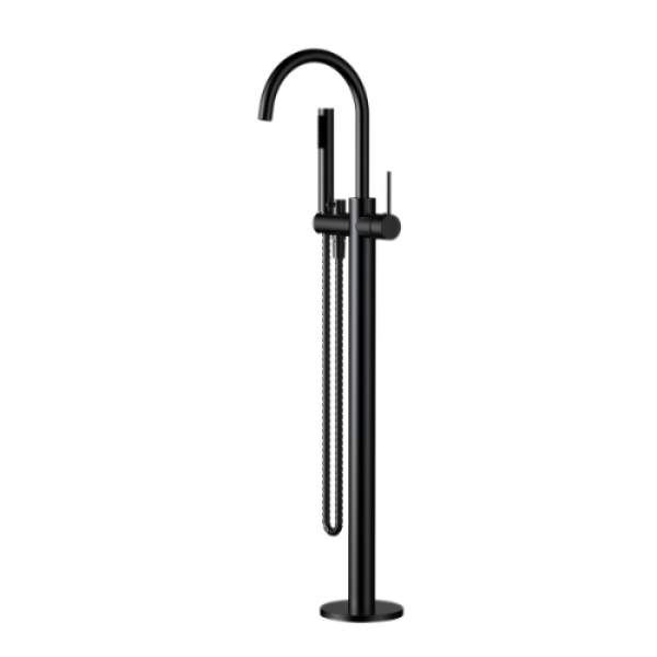 Star Mini Freestanding Bath Mixer With Hand Shower - Image 4