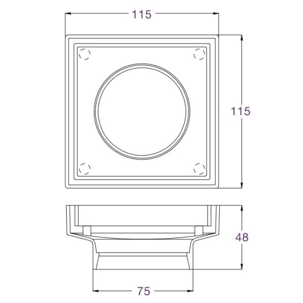 Tile Insert 75mm - Image 2