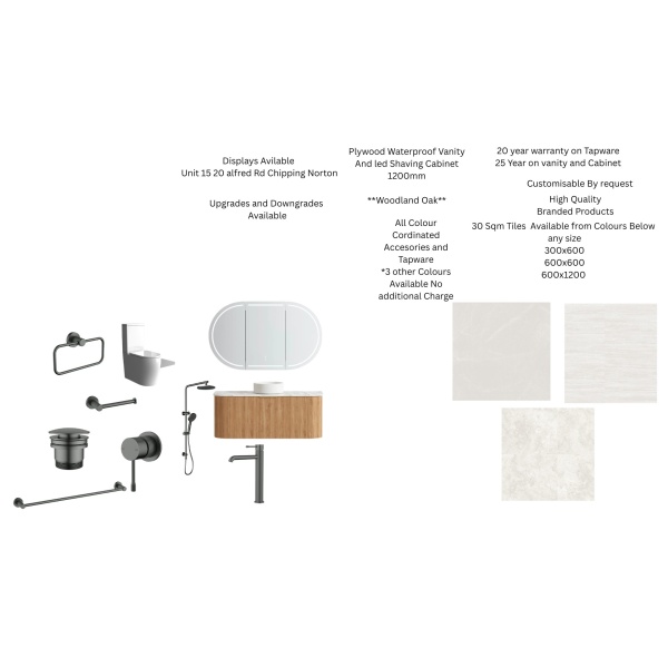 Earthbound Luxury Bathroom Package – RNR Bathrooms & Kitchens