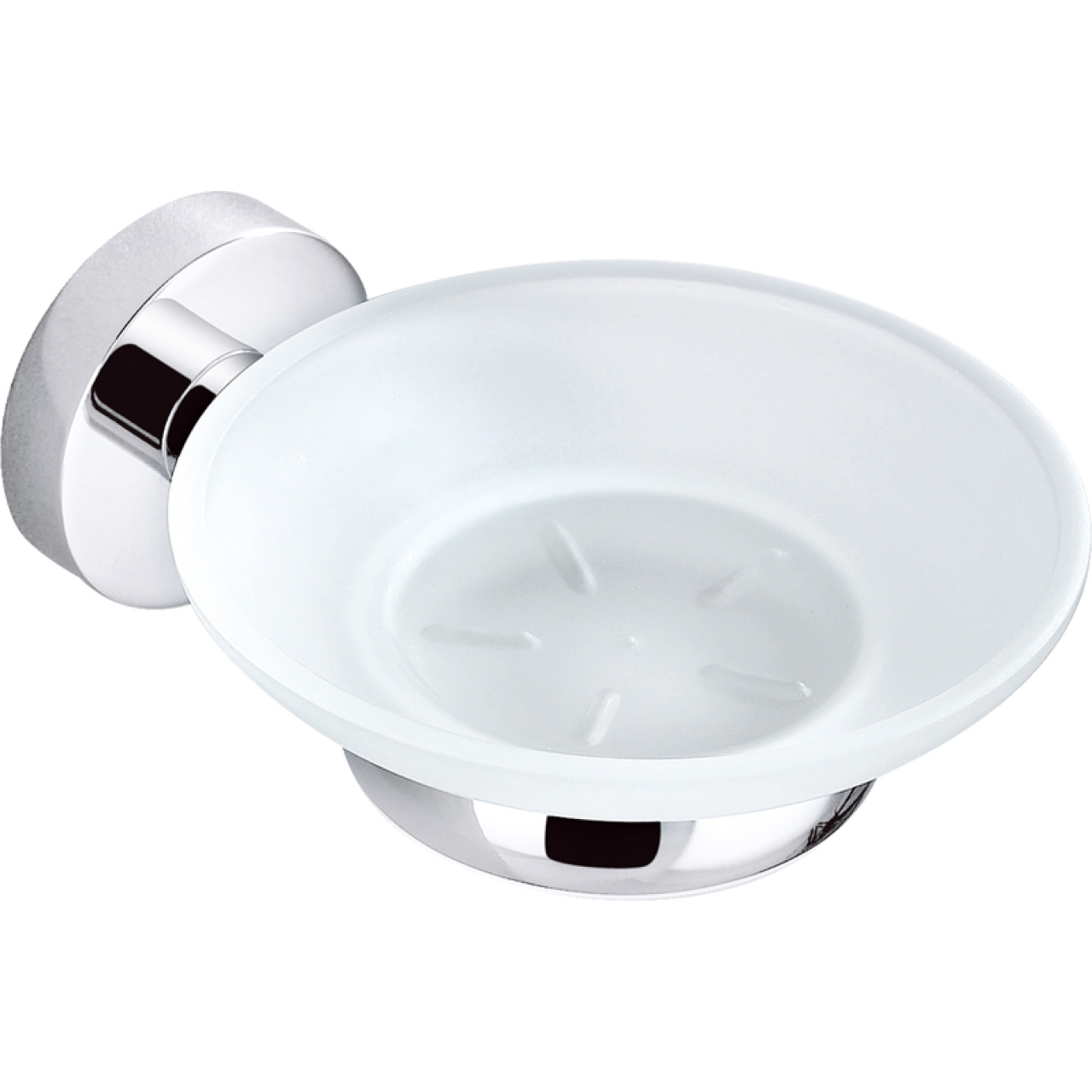 Otus Soap Dish Glass Chrome