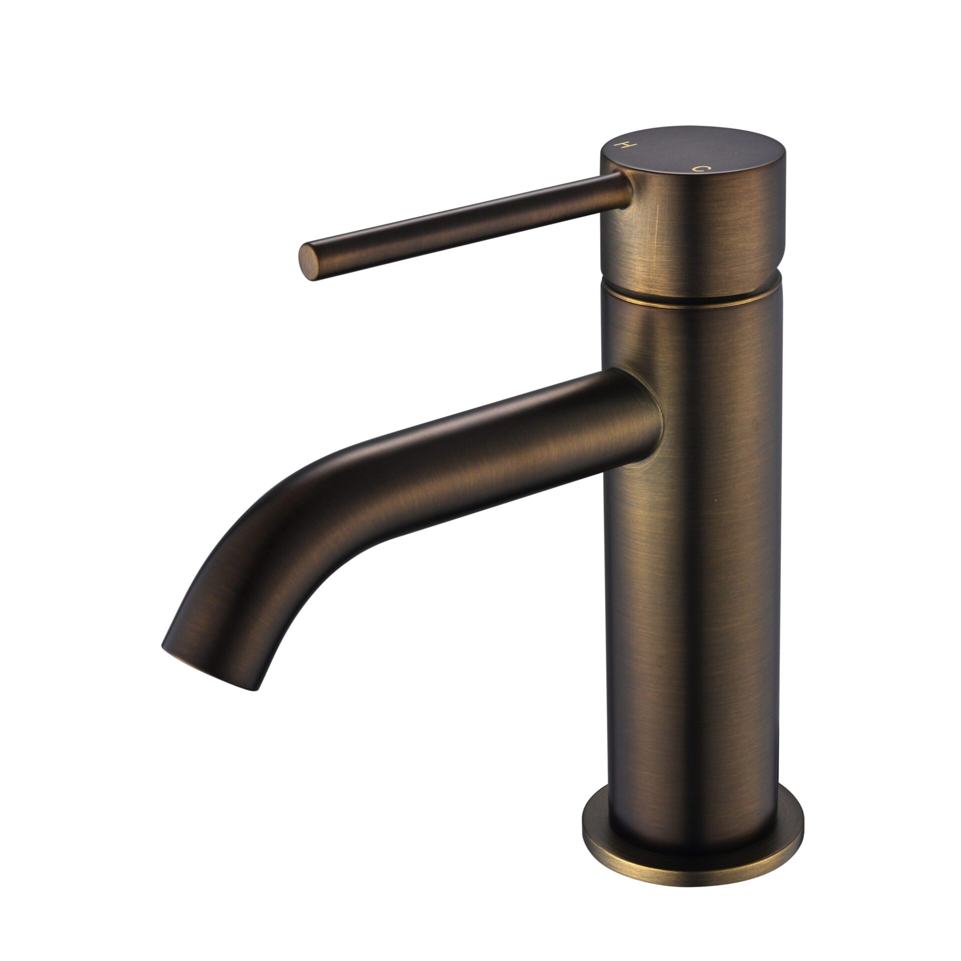 Star Mini Basin Mixer Curved Spout - Image 9