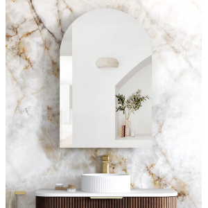 Archie 900mm Sable Walnut Shaving Cabinet