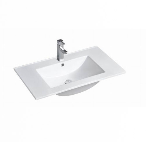 Noosa Satin White Wall Hung Cabinet 750mm - Image 11