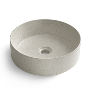 Artis 88 Above Counter Carbon Grey Round Basin 355x355x120