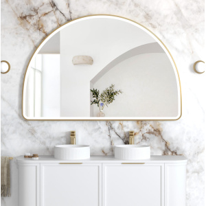 LED Moonlight Archie 1000x1500 Gold Metal Frame Mirror
