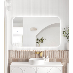 LED Newport 1200x750 Frameless Tuffi Mirror