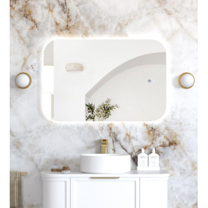 LED Newport 900x600 Frameless Tuffi Mirror