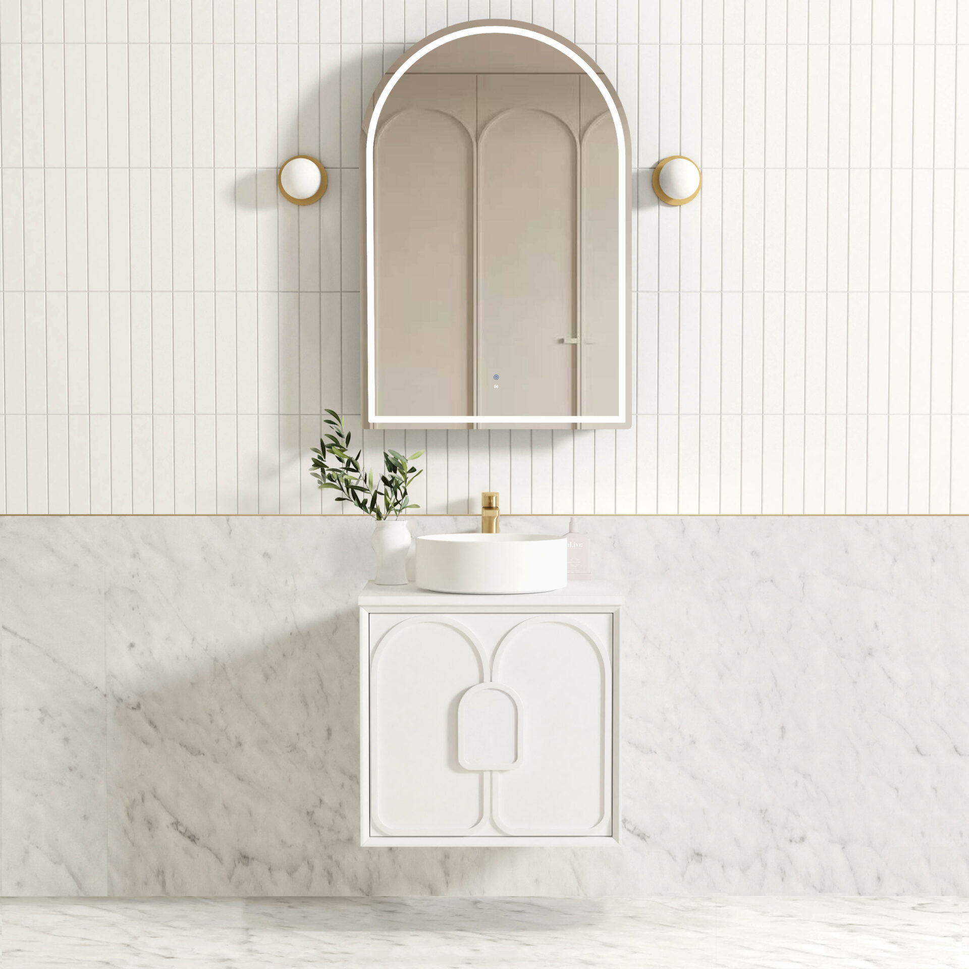 Laguna Mk II Wall Hung Cabinet 600mm - Image 2