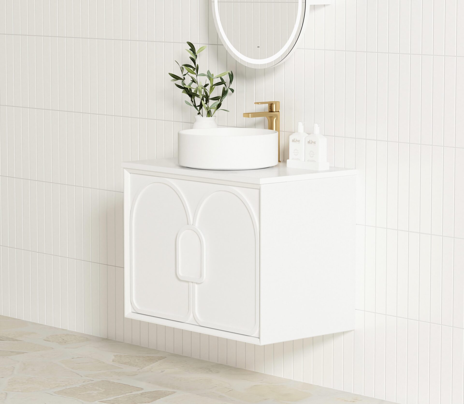 Laguna Mk II Wall Hung Cabinet 600mm - Image 9