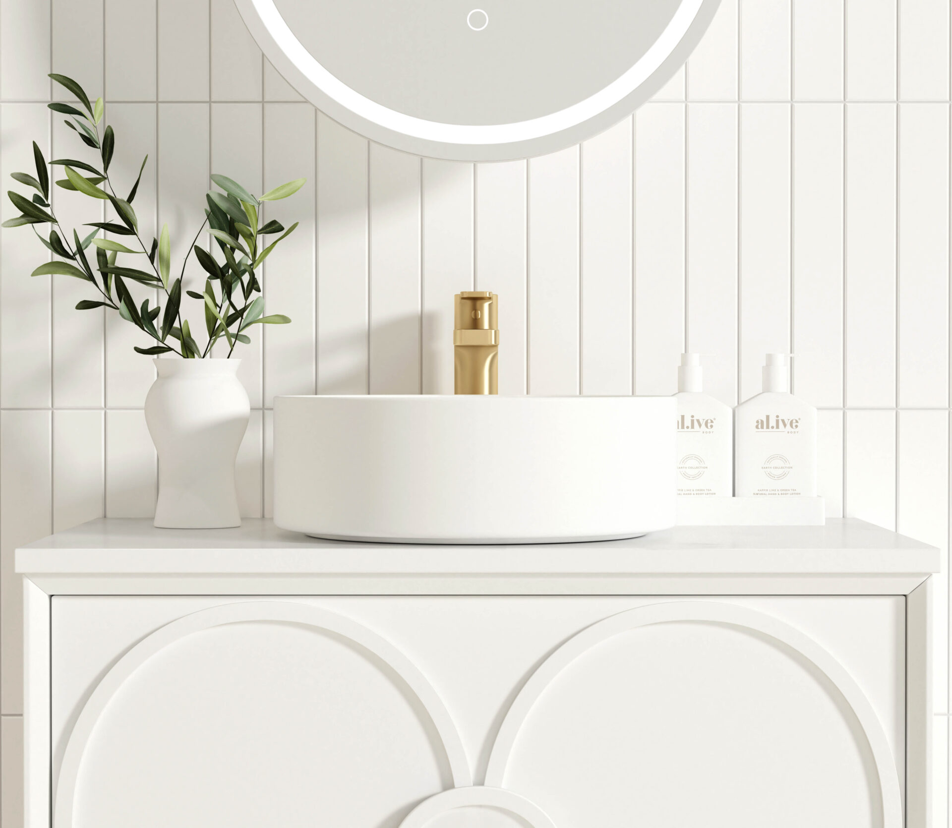 Laguna Mark II Oak Wall Hung Vanity 750mm - Image 4