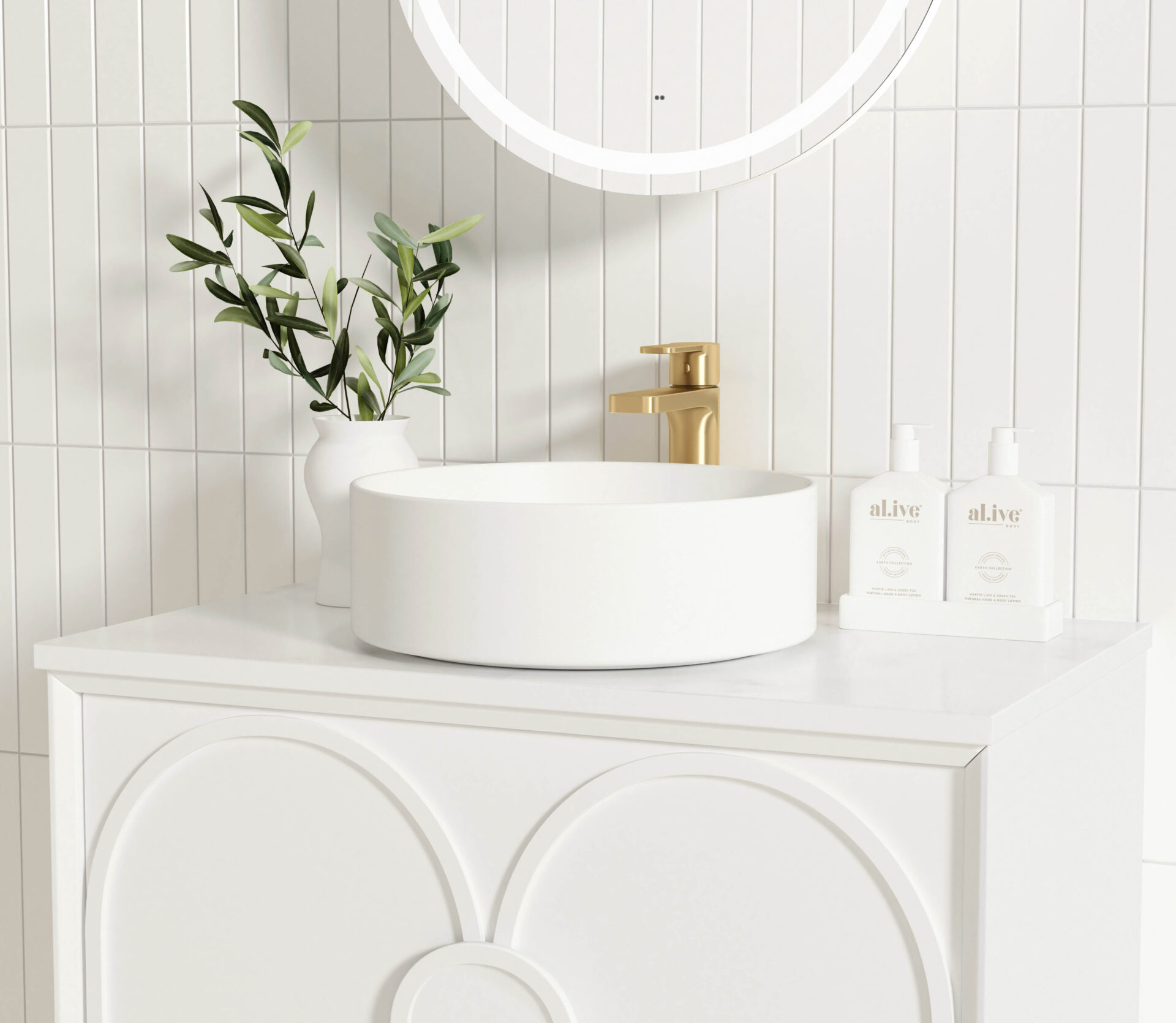 Laguna Mark II Oak Wall Hung Vanity 750mm - Image 3