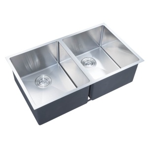 Arte Sink 76D 760X450X220X1.2 Sink With Clips & R10 Round Conner & Inside Width 410mm Edge 20mm
