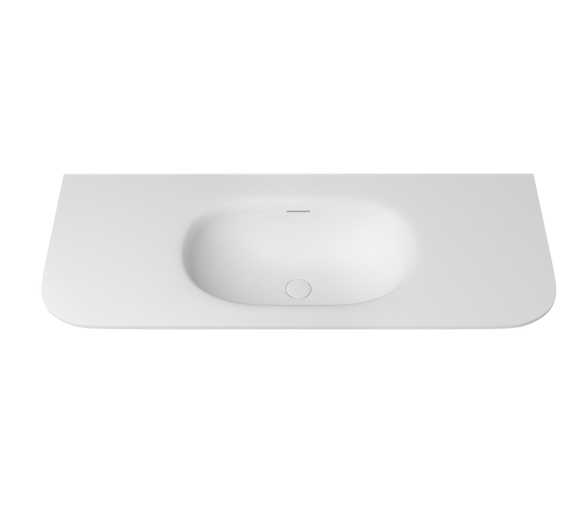 Havana Fluted Wall Hung Curved Vanity 1200mm - Image 12