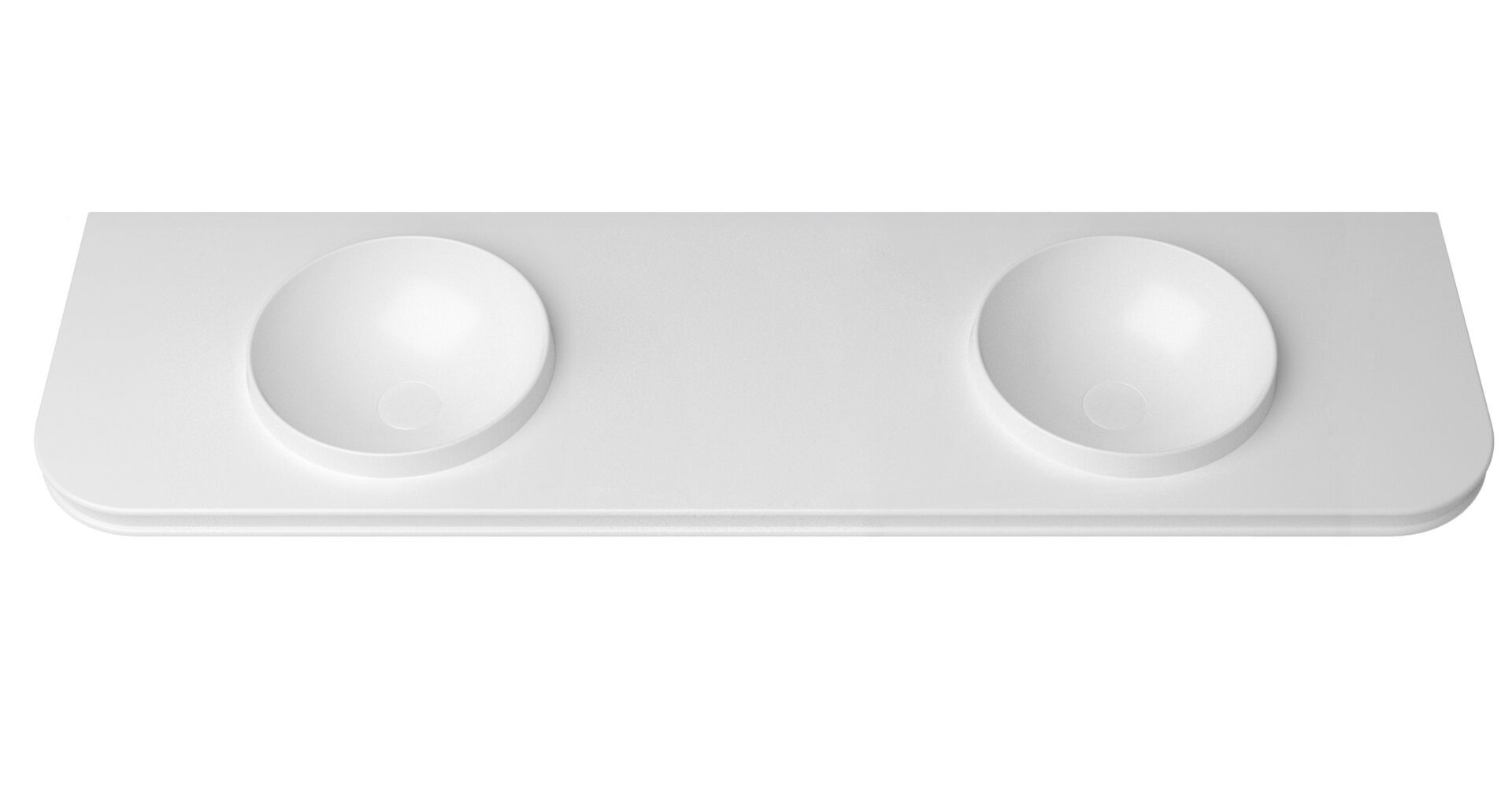 Havana Fluted Wall Hung Curve Vanity 1800mm - Image 9
