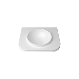 Havana English Edge Matte White with Round Basin Top +$412.13
