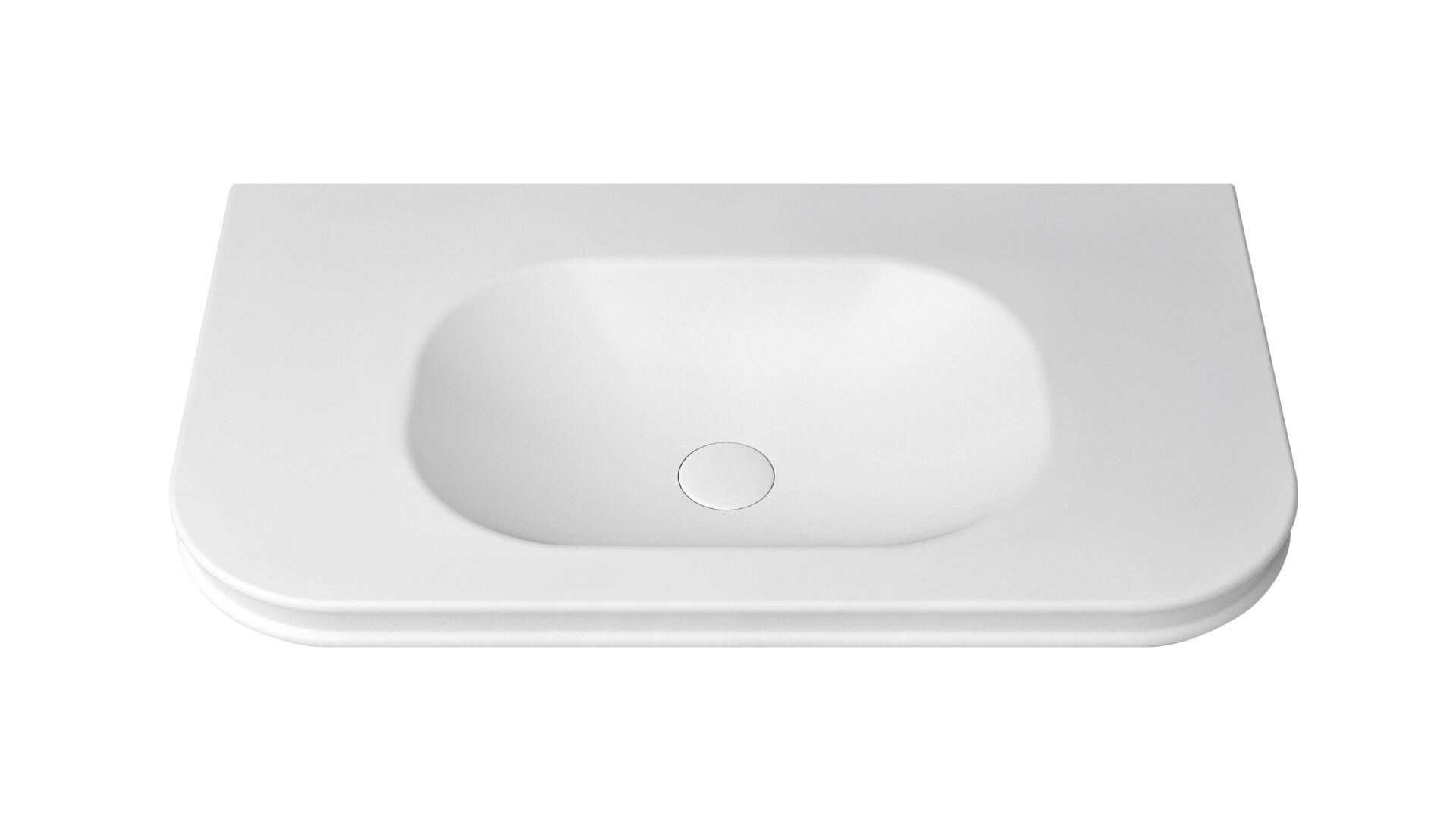 Havana Fluted Wall Hung Curved Vanity 900mm - Image 7