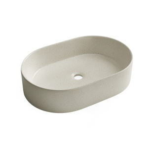 Quay Oval 500x340x120 Carbon Grey Basin