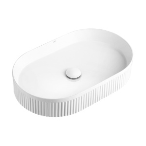 Kensington Oval 560x350x120 Gloss White Basin