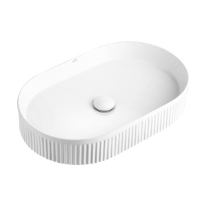 Kensington Oval 560x350x120 Matte White Basin