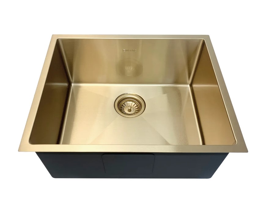 Axon Sink 52S 520x440x220 Brushed Gold