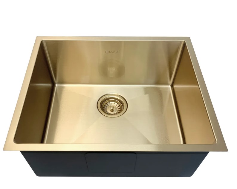 Axon Sink 58S 580x440x220 Brushed Gold