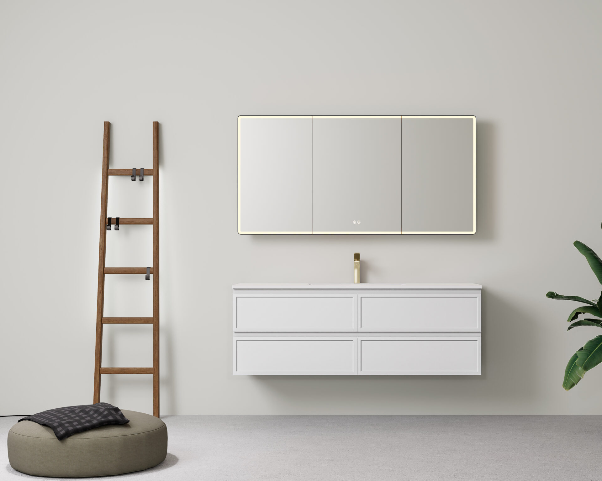 Hamilton Federation Wall Hung Vanity 1500mm - Image 6