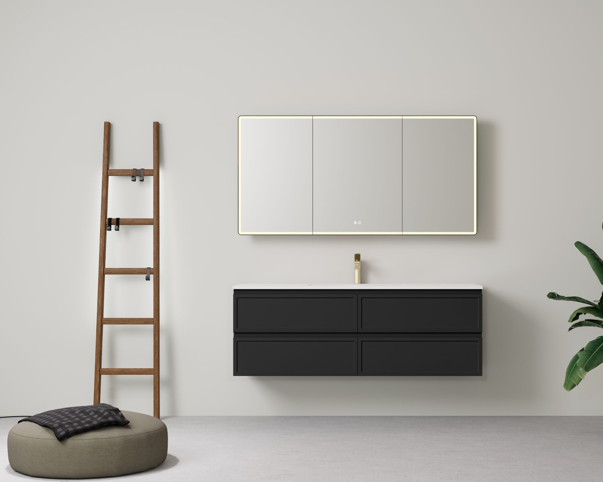 Hamilton Federation Wall Hung Vanity 1500mm - Image 4
