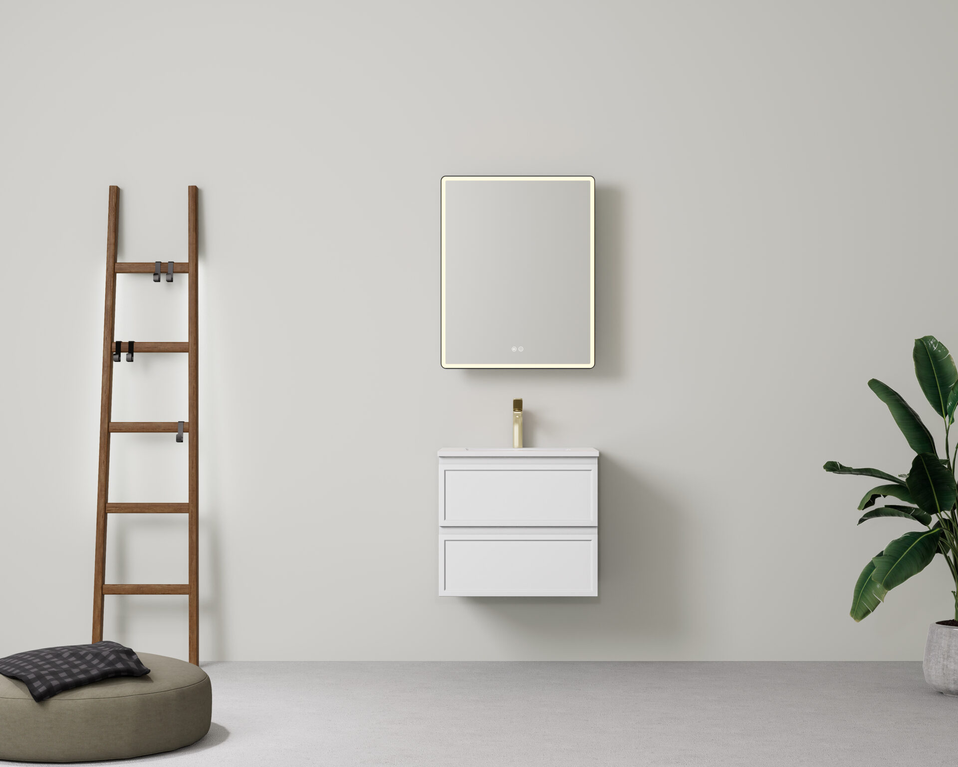 Hamilton Federation Wall Hung Vanity 600mm - Image 2