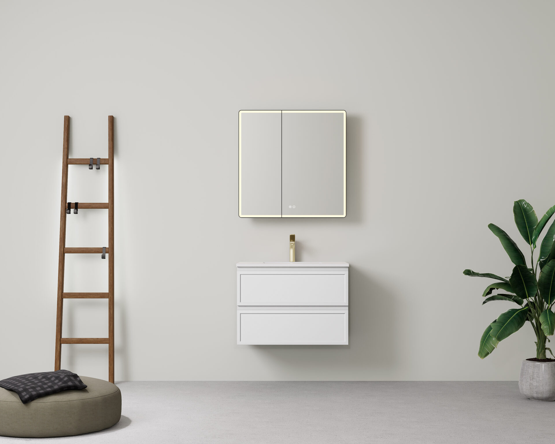 Hamilton Federation Wall Hung Vanity 750mm - Image 4