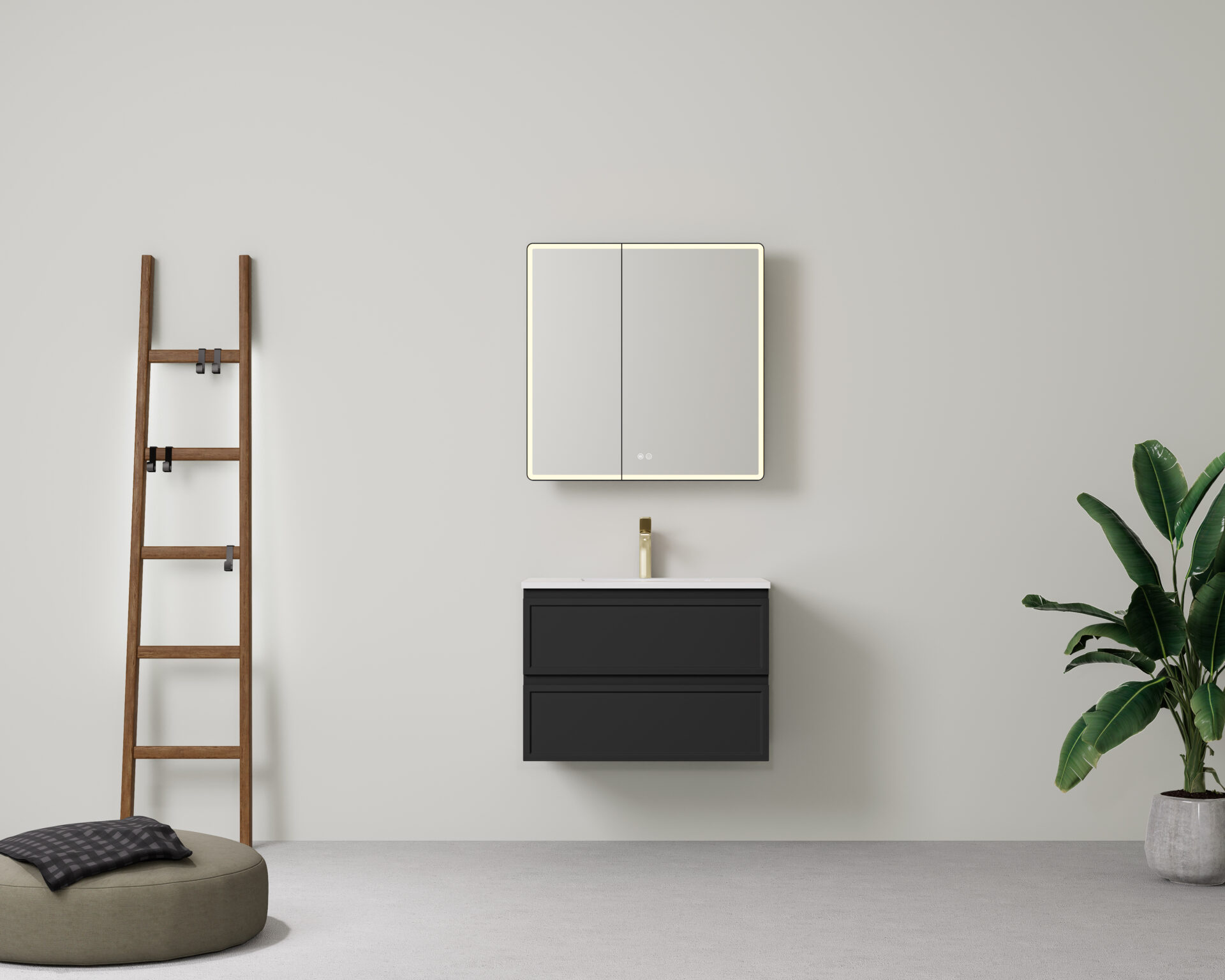 Hamilton Federation Wall Hung Vanity 750mm - Image 2