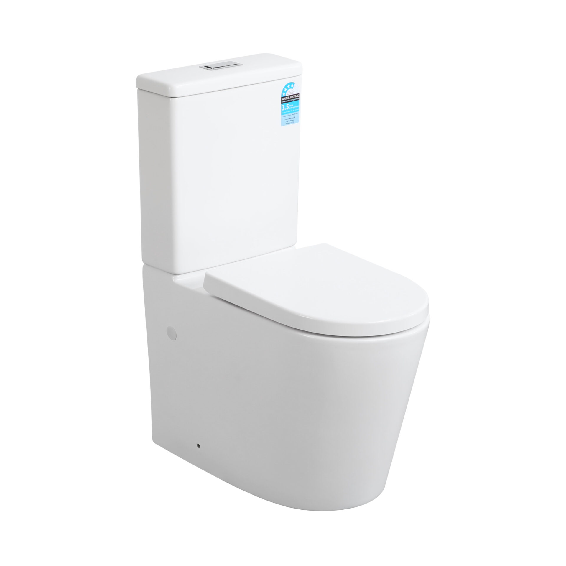 Alpha Rimless Tornado Toilet - Image 3