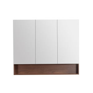 Clark Plywood Mirror Cabinet Mocha Oak 1200mm