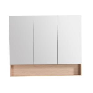 Clark Plywood Mirror Cabinet Sandy Oak 1200mm