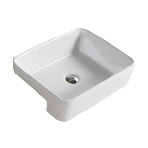 Kliff Fine Ceramic Gloss white Semi Recess 480x377